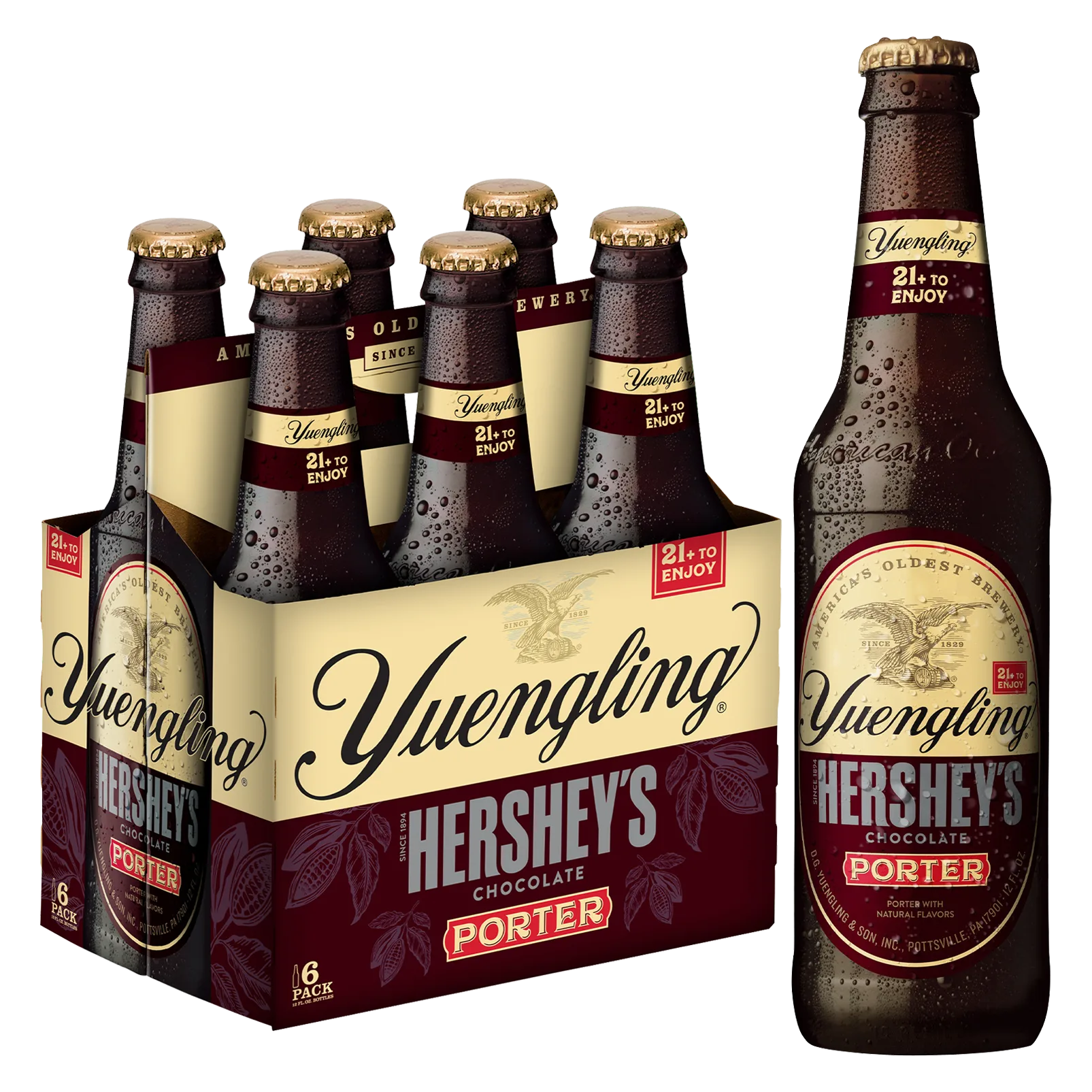 Yuengling Hershey's Chocolate Porter 6pk Btl 4.7% ABV