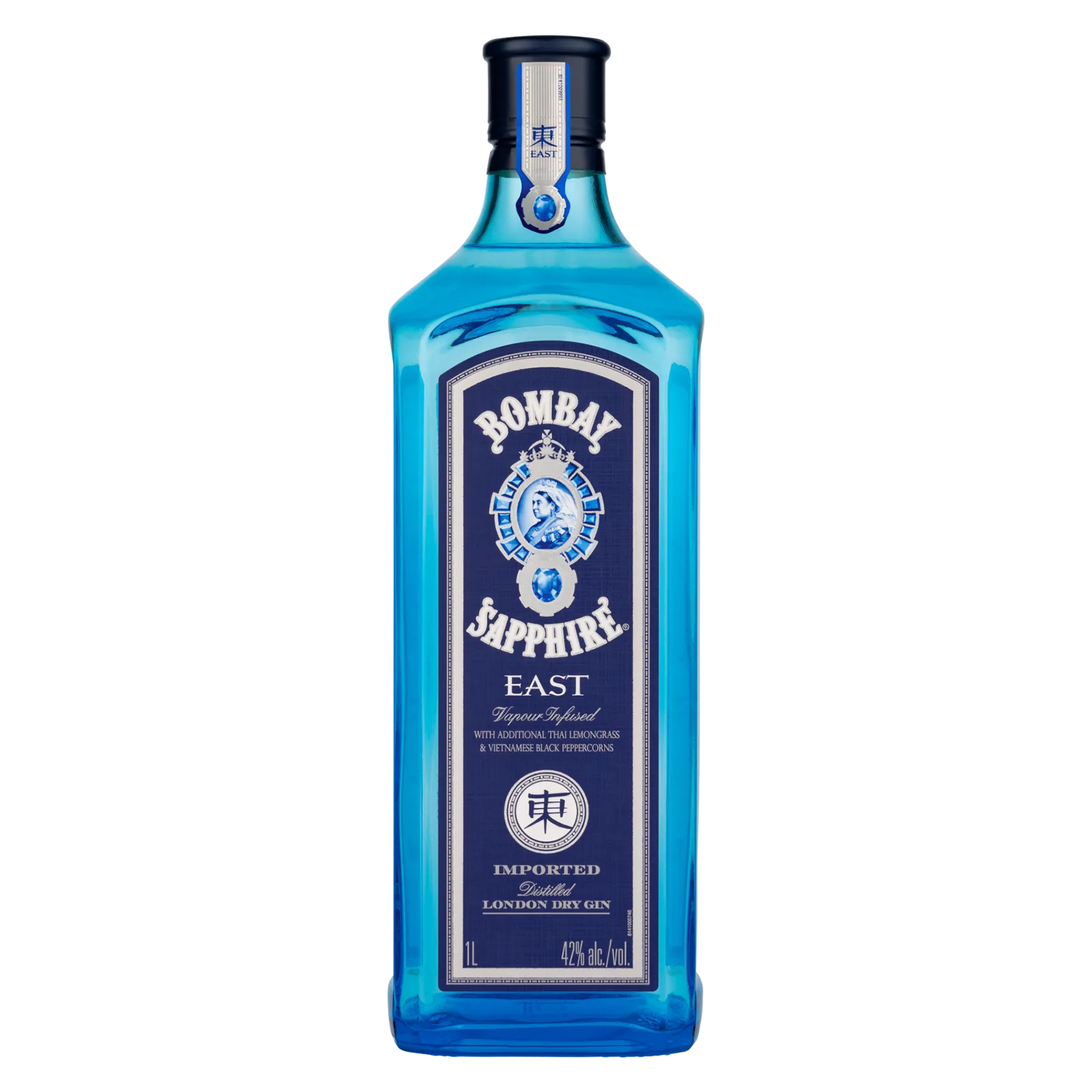 Bombay Sappire East Gin 1L (84 Proof)