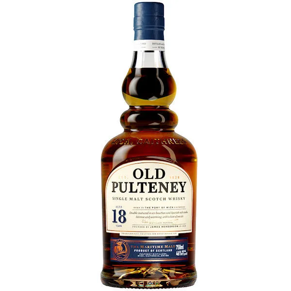 Old Pulteney 18 Year Old Single Malt Scotch 750Ml