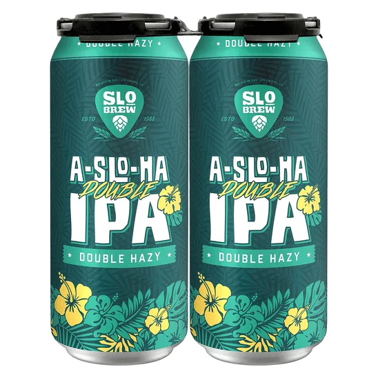 Slo A-Slo-Ha DBL Hazy IPA 4pk 16oz Can 8% ABV