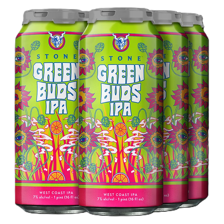 Stone Brewing Rotating IPA - Green Buds 6pk 16oz Can