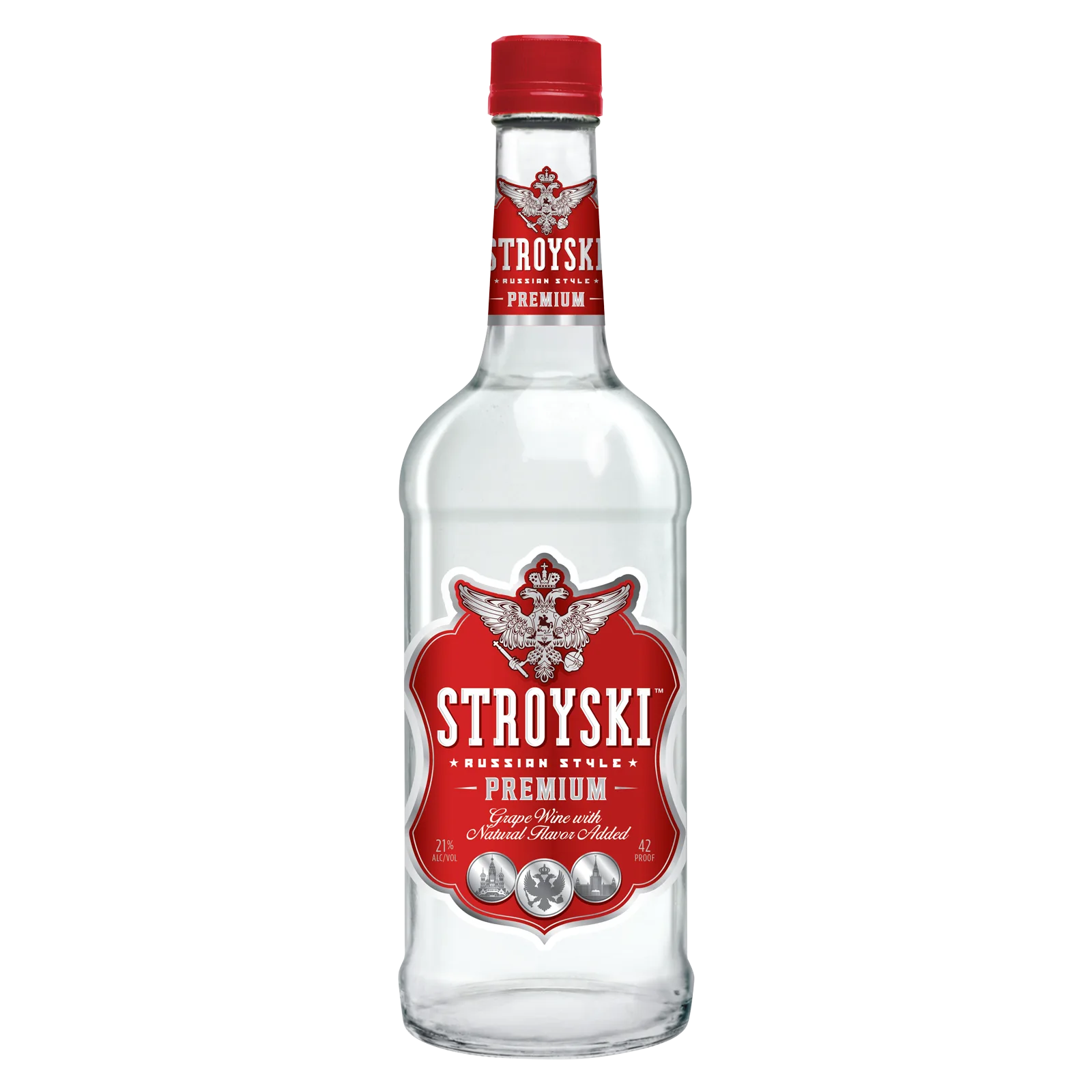 Stroyski Russian Premium 42pf 1L (42 Proof)