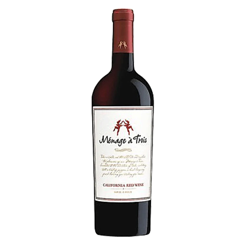 Menage a Trois California Red Wine