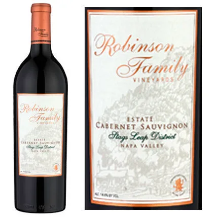 Robinson Family Vineyards Stags Leap District Napa Cabernet 2012
