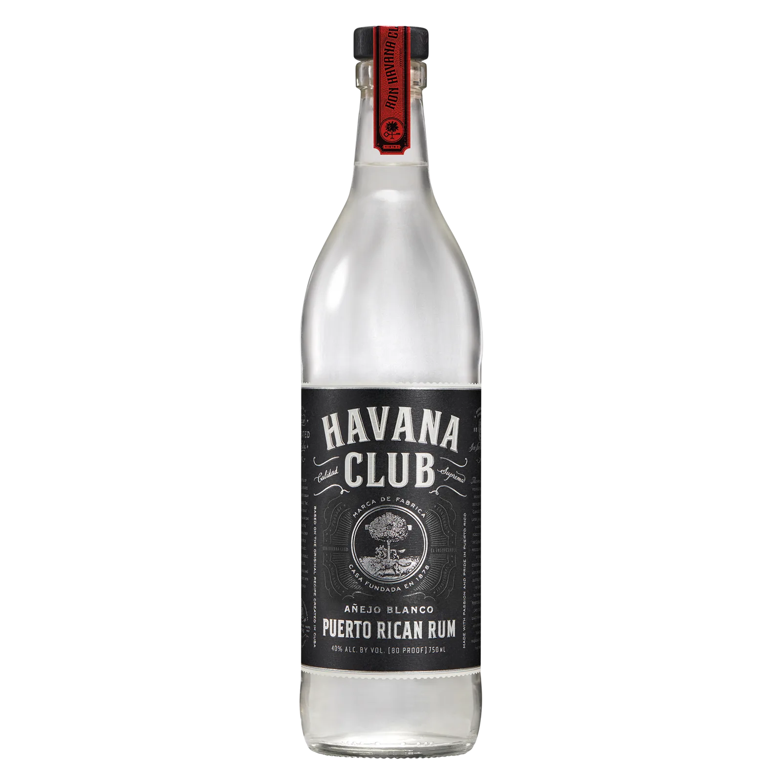 Havana Club Anejo Blanco Puerto Rican Rum(80 Proof
