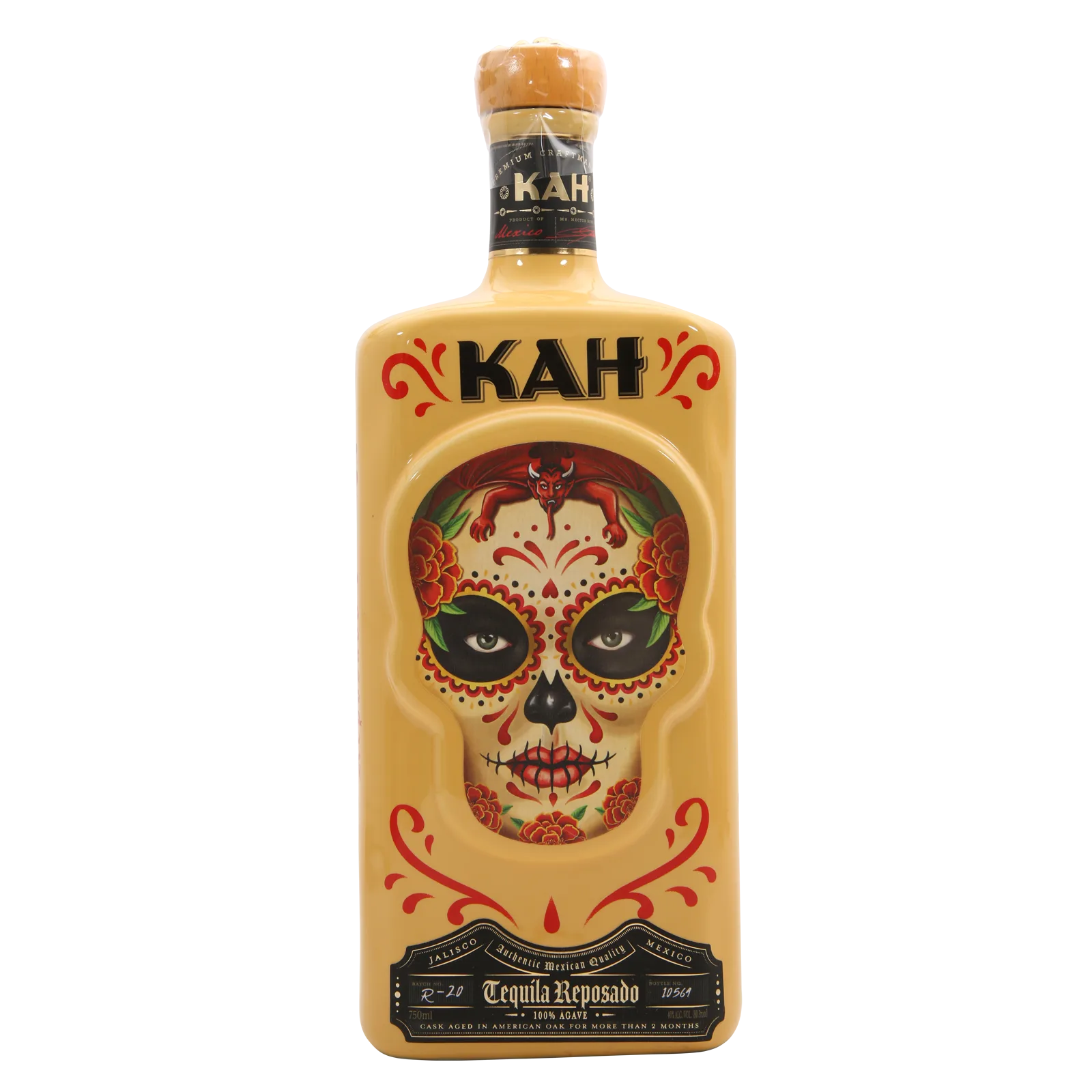 Kah Ceramic Reposado Tequila