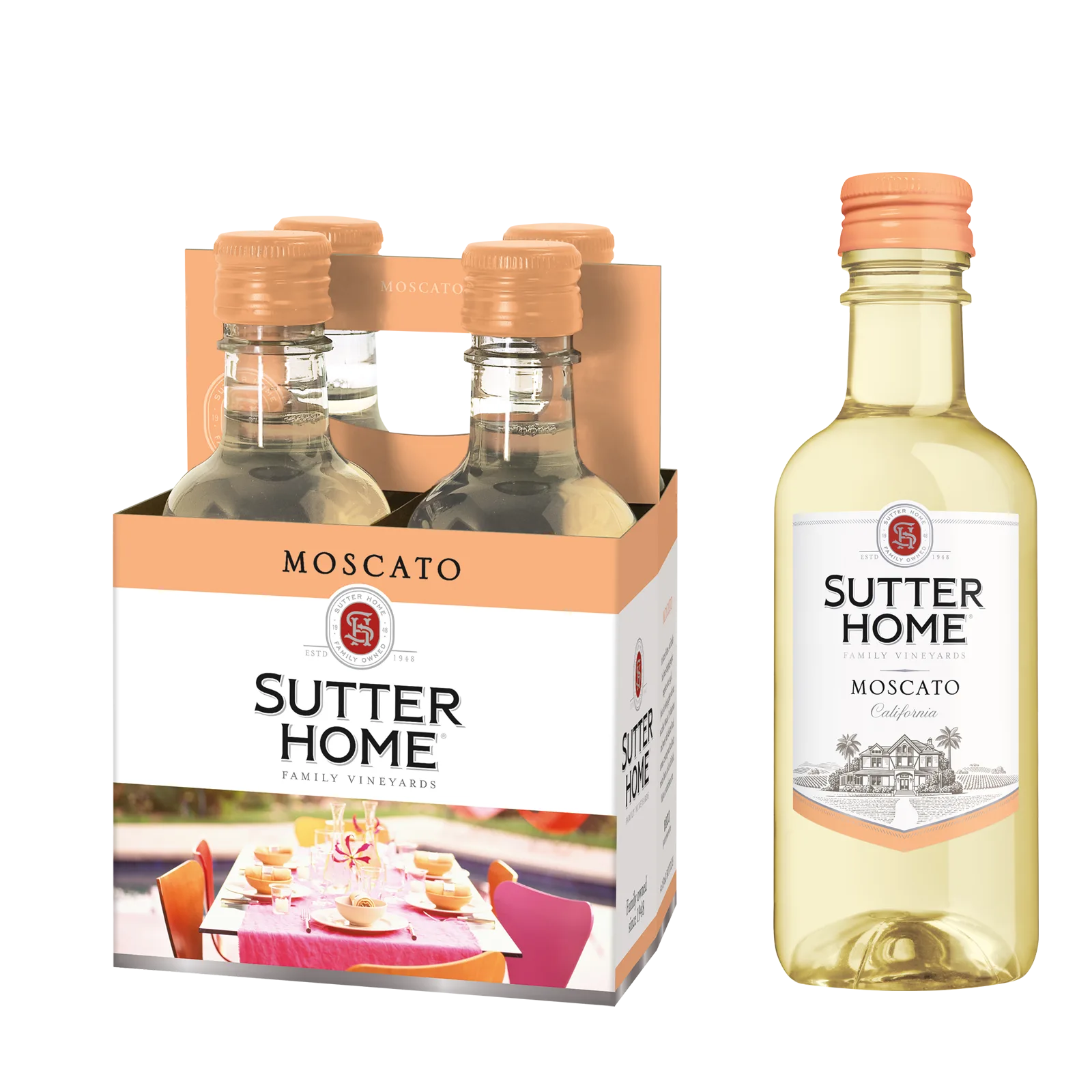 Sutter Home Moscato 4pk