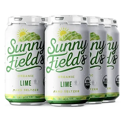 Sunny Fields Organic Seltzer Lime (6PKC 12 OZ)