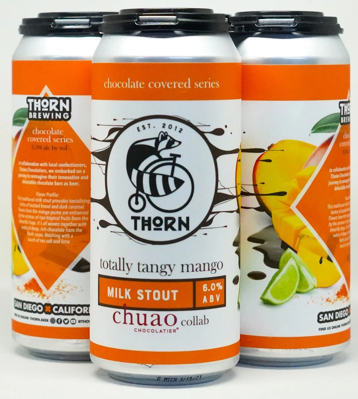Thorn Brewing Co. Chocolate Covered - Totally Tangy Mango 4pk