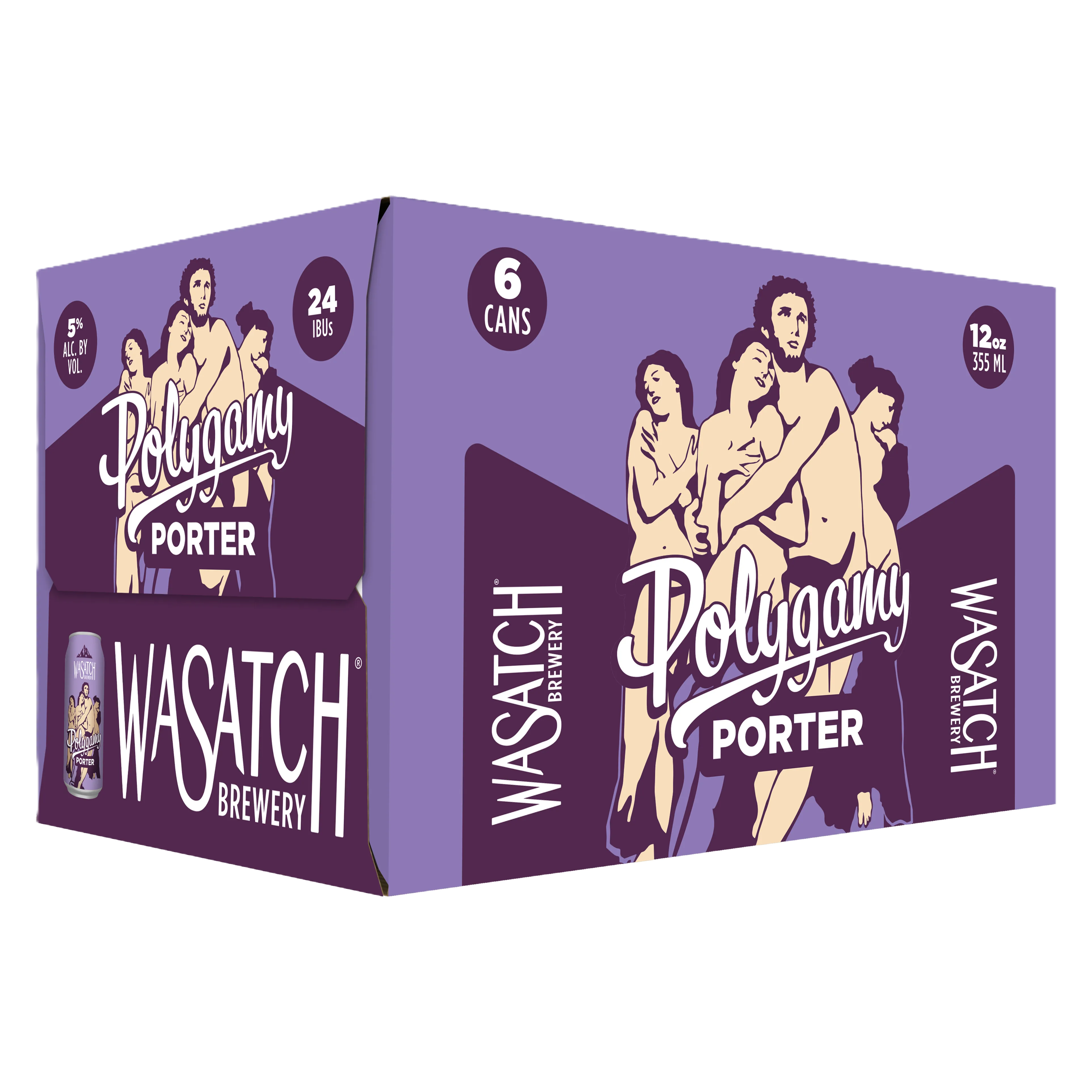 Wasatch Polygamy Porter (6PKB