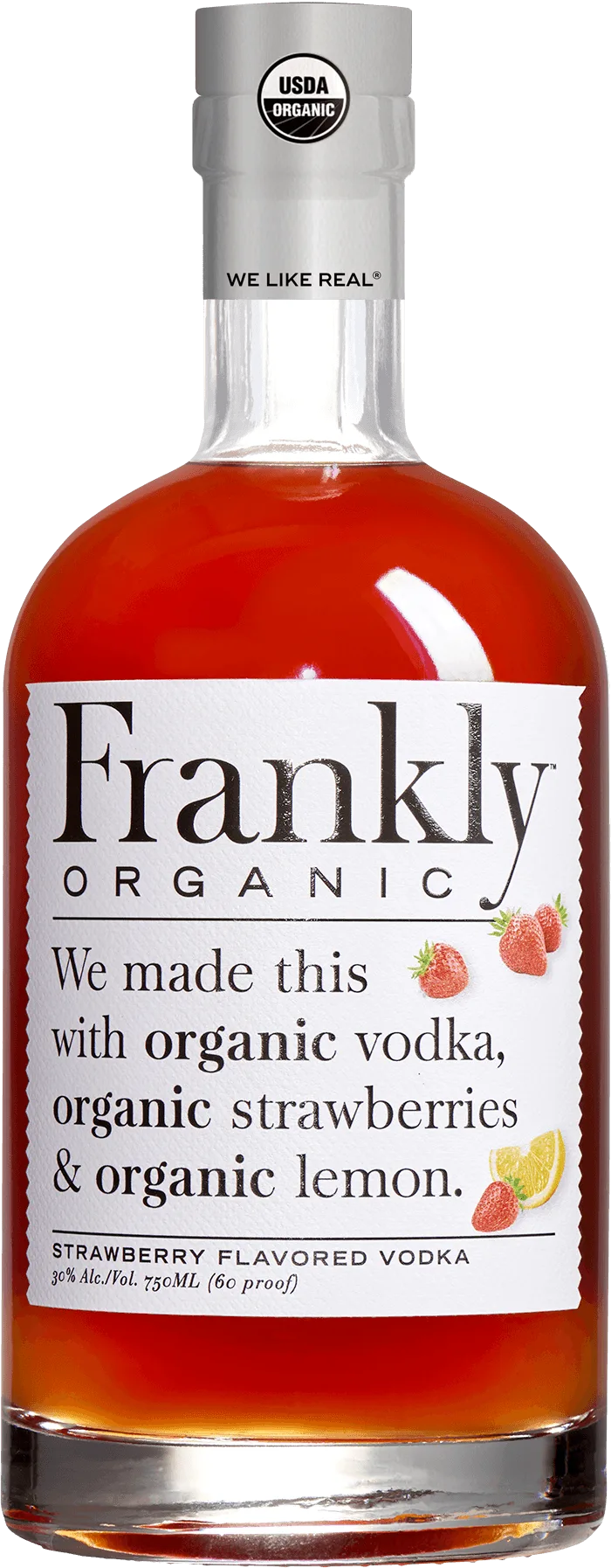 Frankly Organic Strawberry Vodka