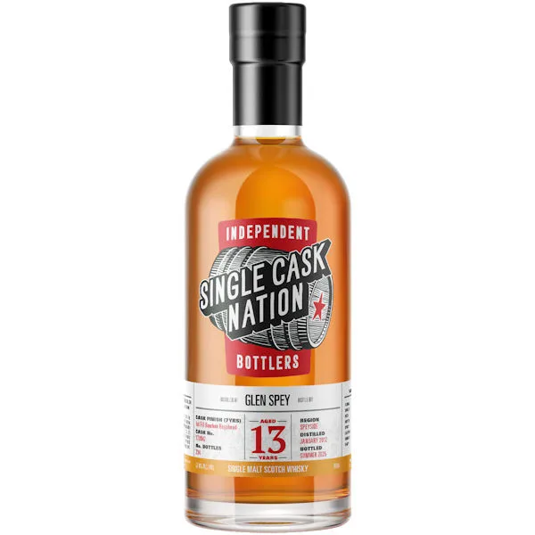 Single Cask Nation Glen Spey 13 Year Old Speyside Single Malt Scotch 700Ml