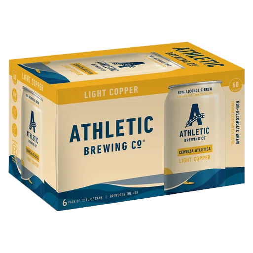Athletic Cerveza Non-Alcoholic 6pk 12oz Can 0.0% ABV