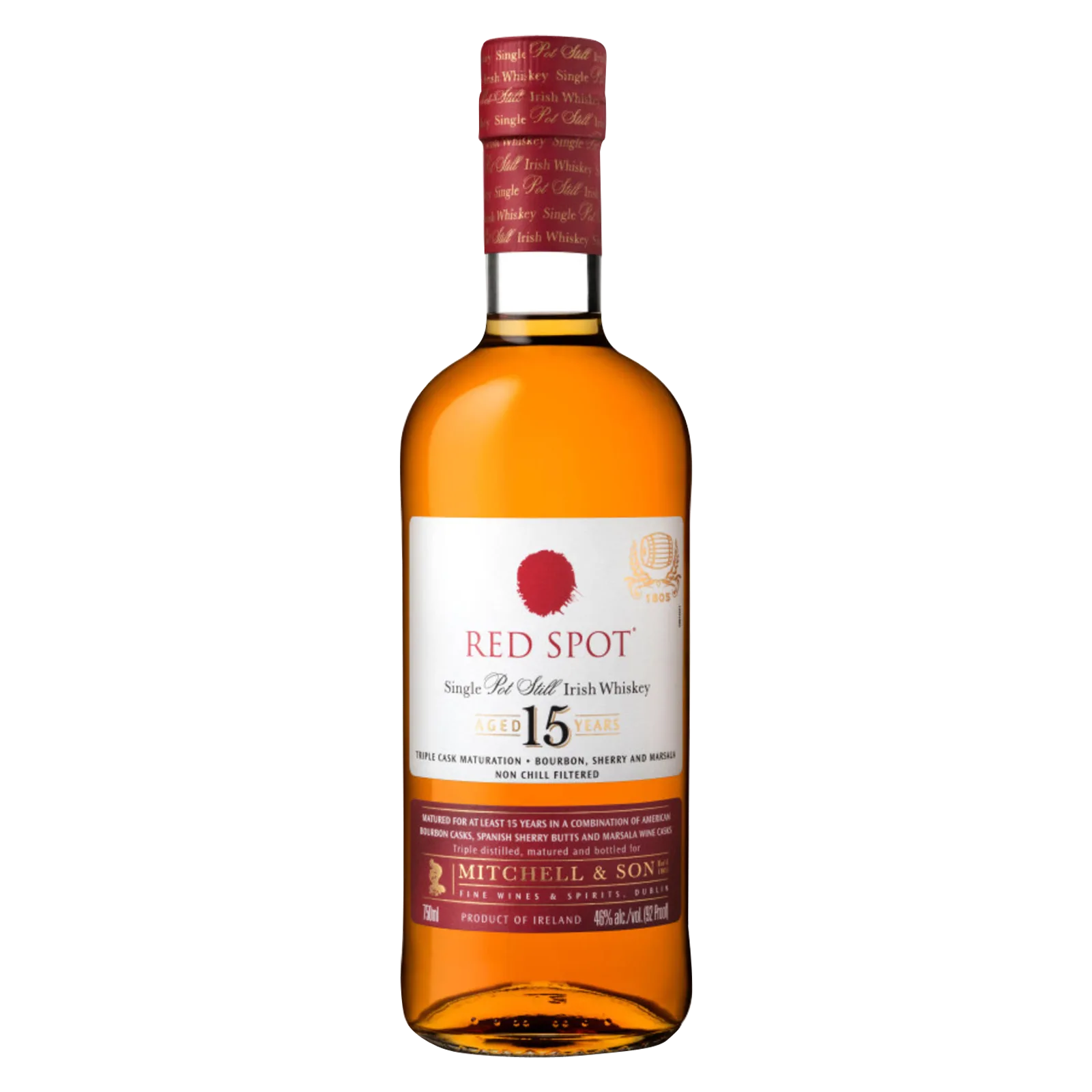 Red Spot Irish Whiskey 15 Yr (92 Proof