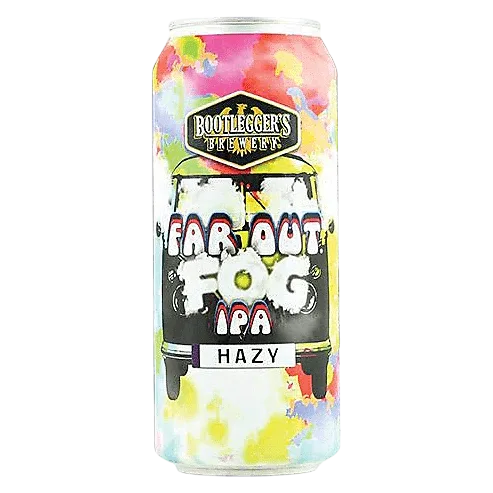 Bootlegger's Brewery Far Out Fog Hazy IPA 4pk 16oz Can
