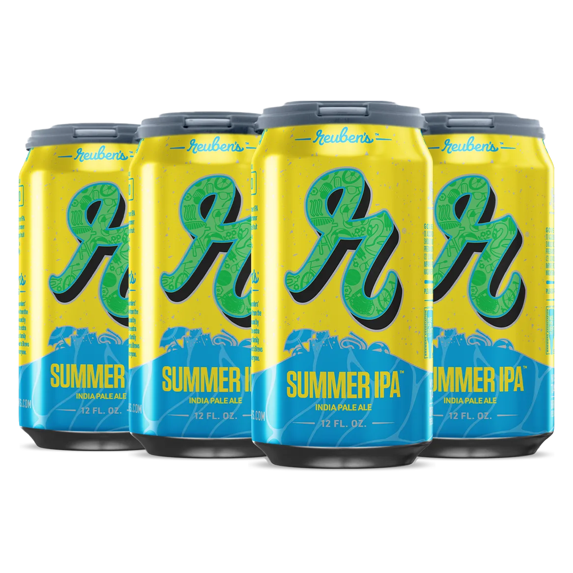 Reuben's Seasonal IPA 6pk Can 6.5% ABV