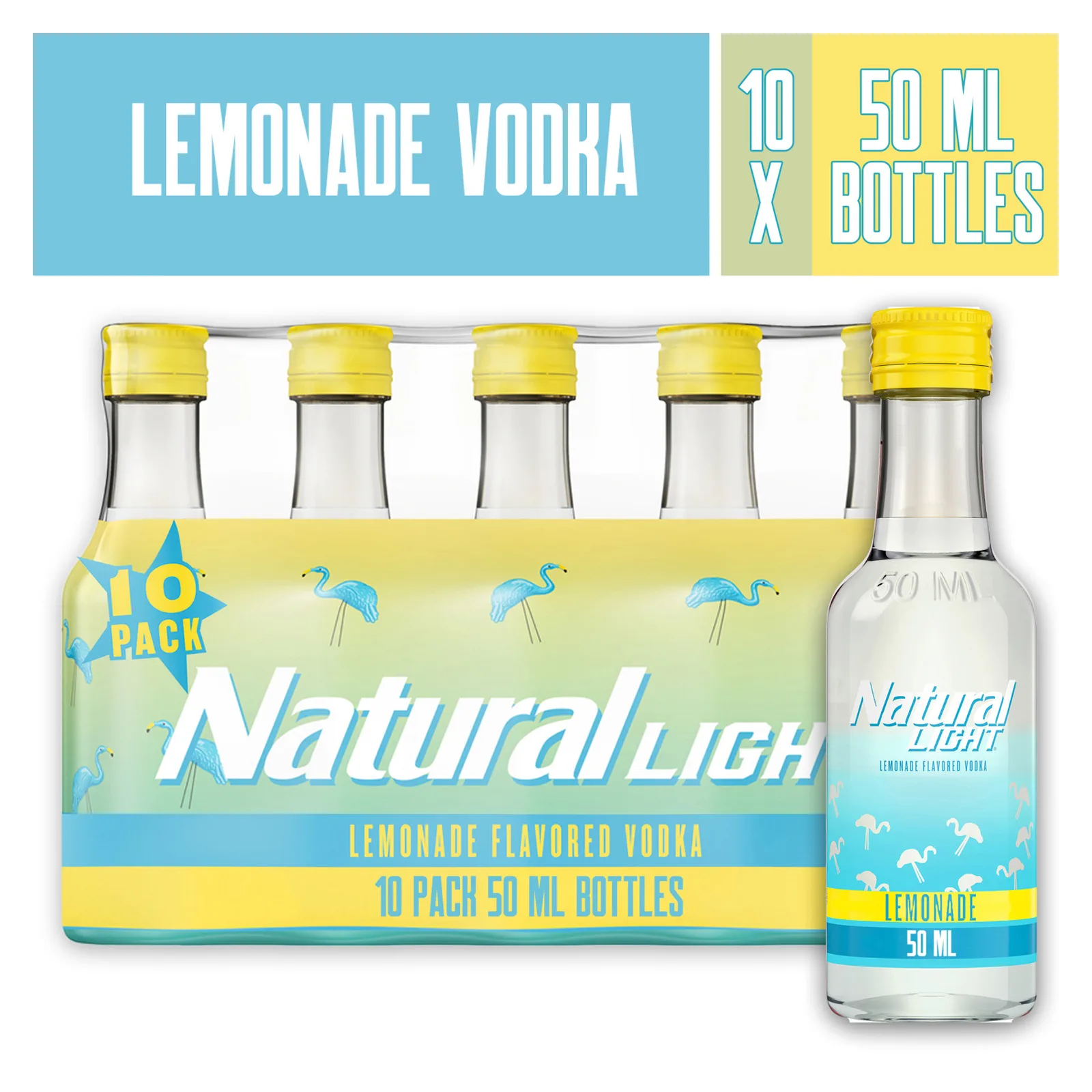 Natural Light Vodka Lemonade 10pk (60 proof
