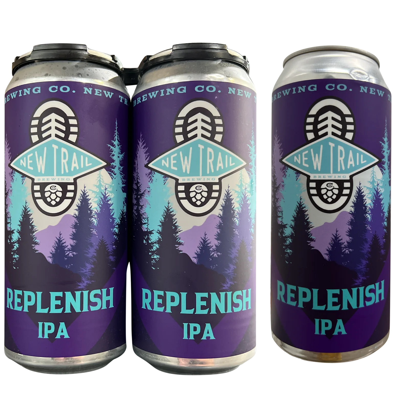 New Trail Replenish IPA 4pk 16oz Can 7.5% ABV