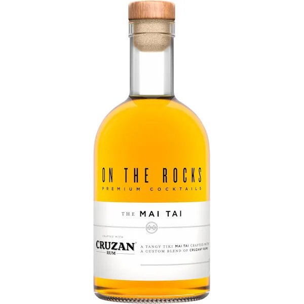 On The Rocks Cruzan Rum The Mai Tai Ready To Drink Cocktail 375Ml