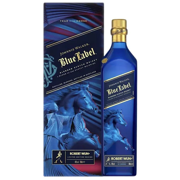Johnnie Walker Blue Label Year Of The Horse Blended Scotch 750Ml