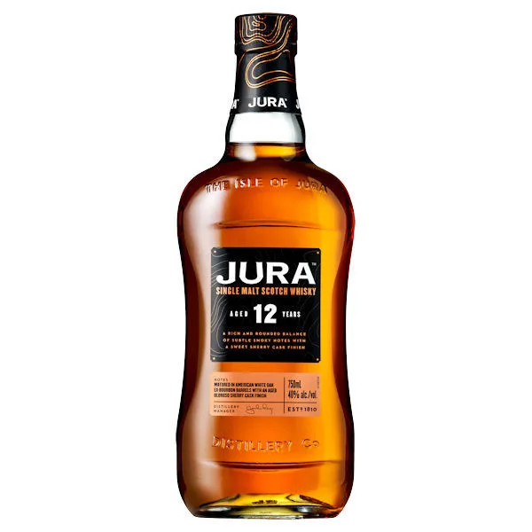 Jura 12 Year Old Single Malt Scotch 750Ml