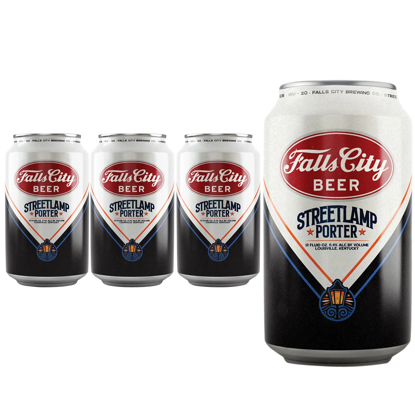 Falls City Brewing Co Streetlamp Porter 6pk Can 5.4% ABV