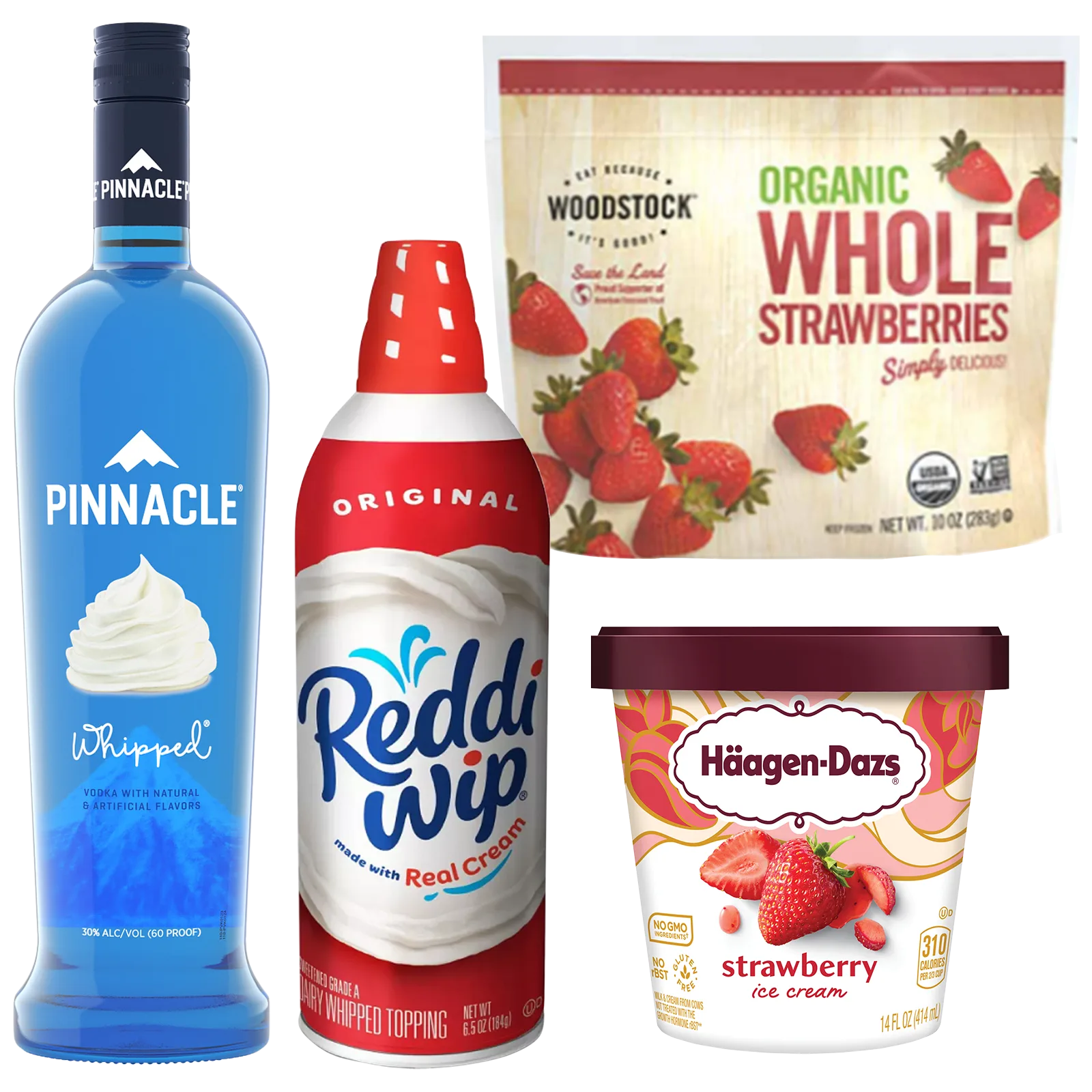 Strawberry Shortcake Boozy Milkshake