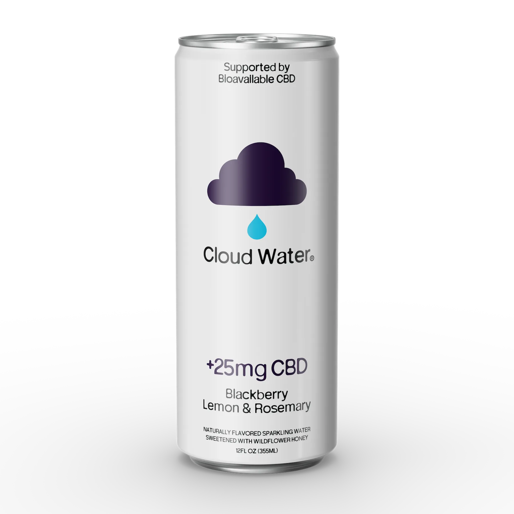 Cloud Water Blackberry Lemon CBD Can