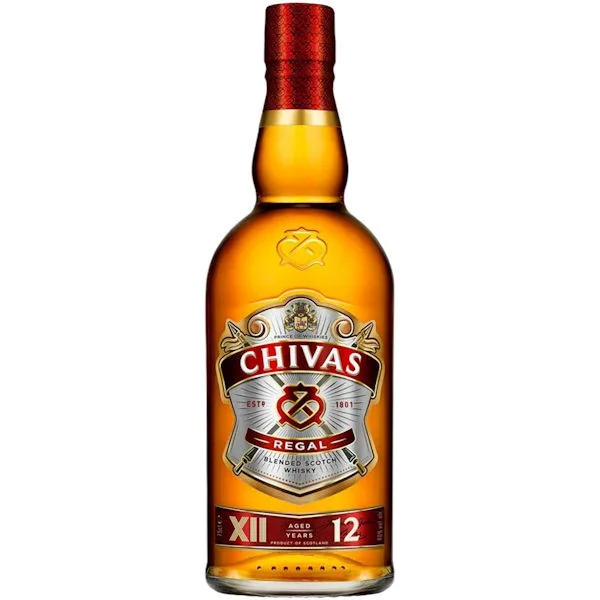 Chivas Regal 12 Year Old Blended Scotch 750Ml