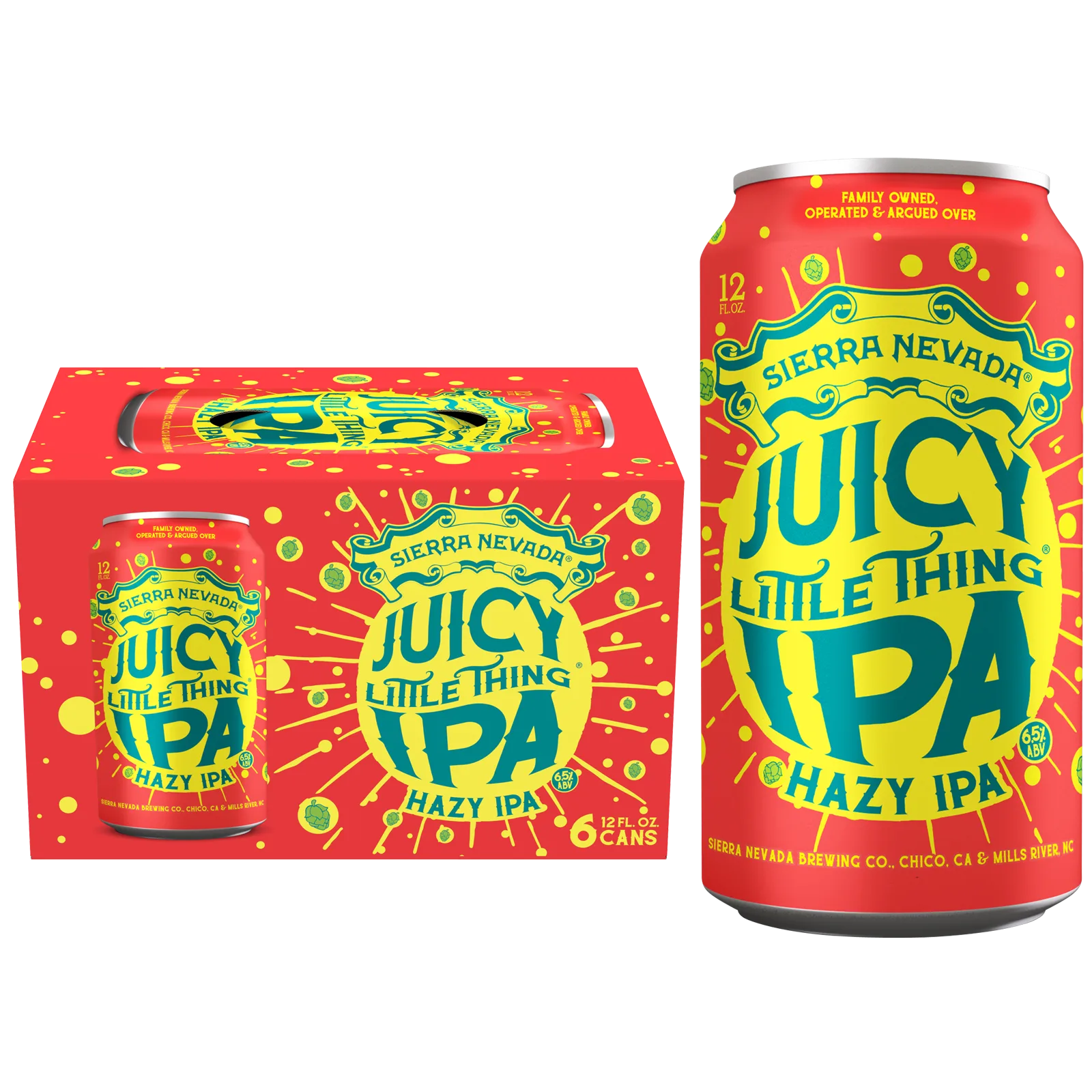 Sierra Nevada Juicy Little Thing IPA 6pk Can 6.5% ABV