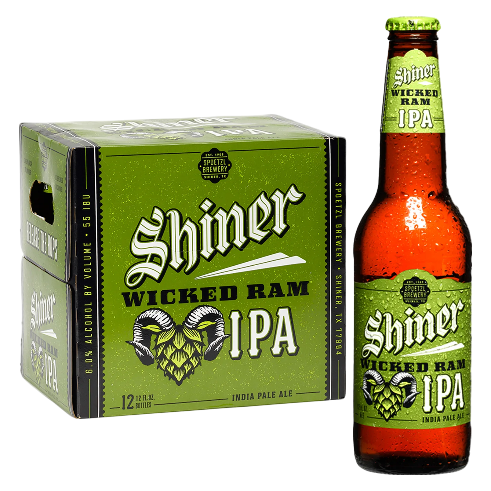Shiner Wicked Ram IPA 12 pack