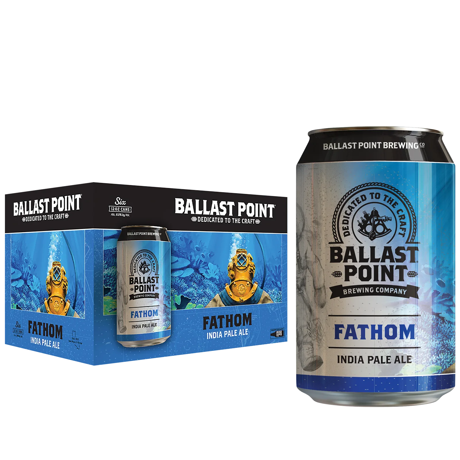 Ballast Point Fathom IPA 6pk Can