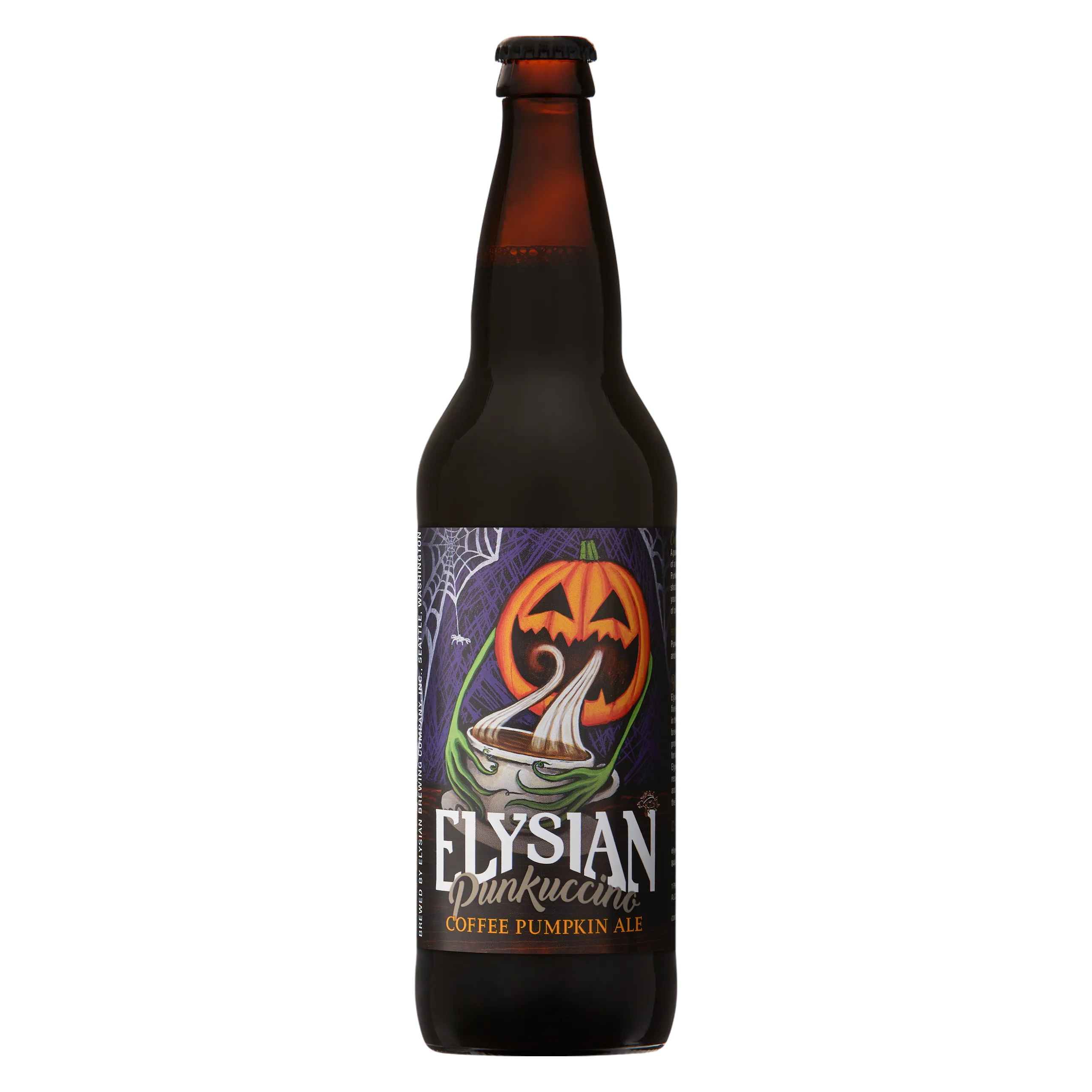 Elysian Brewing Punkuccino Coffee Pumpkin Ale Single 22oz Btl