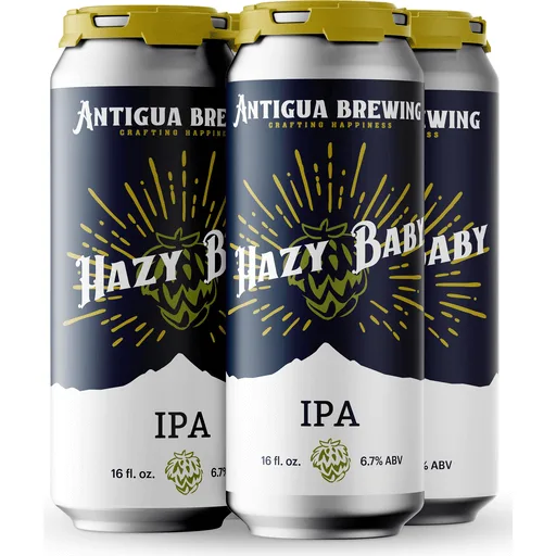 Antigua Brewing Co. Hazy Baby IPA (4PKC