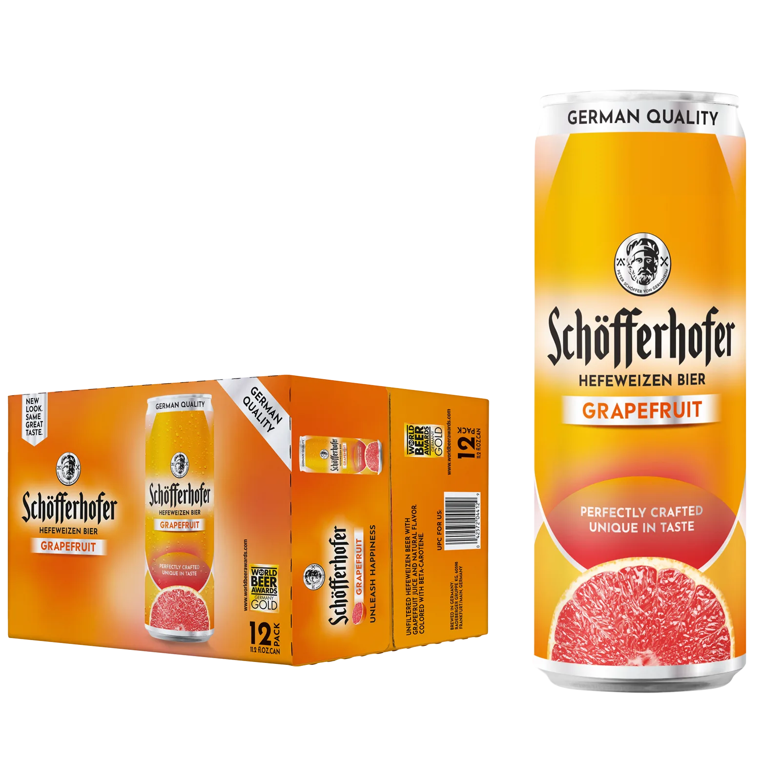 Schofferhofer Grapefruit 12pk 11.2oz Can