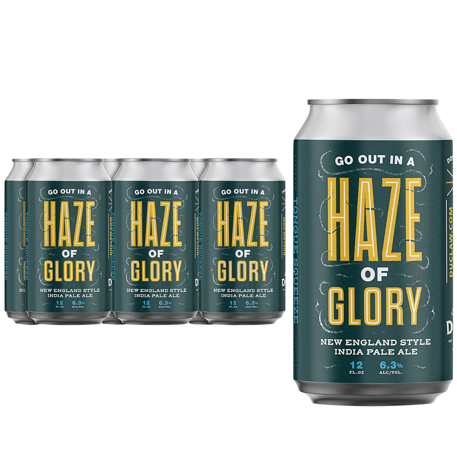 DuClaw Brewing Co. Haze of Glory IPA 6pk Can 6.3 % ABV