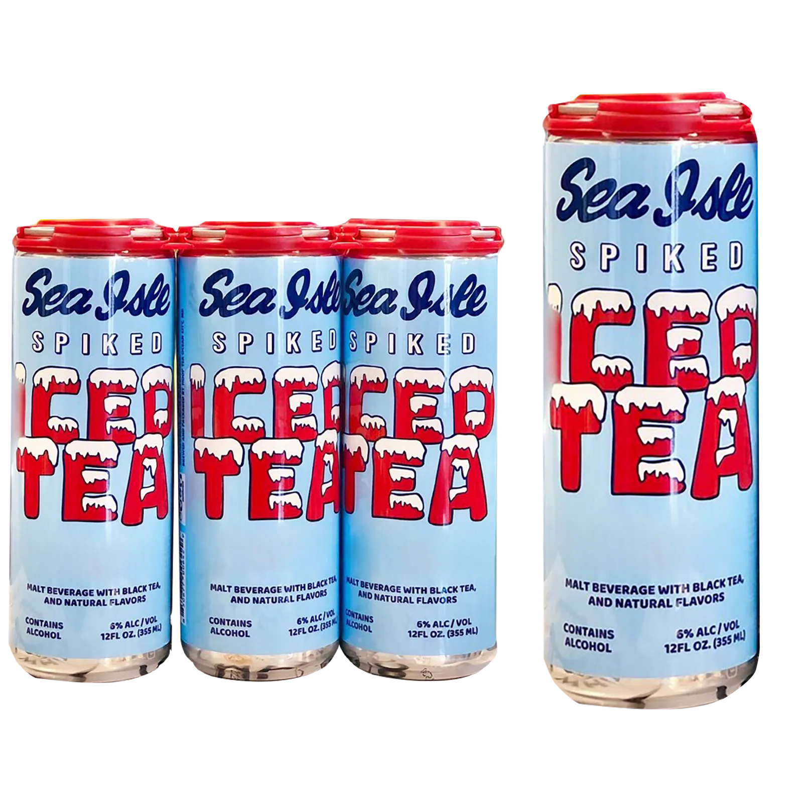 Sea Isle Spiked Iced Tea 6pk 12oz Can 6.0% ABV