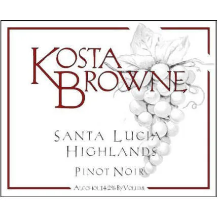 Kosta Browne Santa Lucia Highlands Pinot Noir 2021