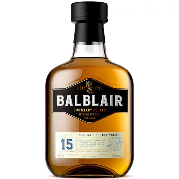 Balblair 15 Year Old Highland Single Malt Scotch 750Ml