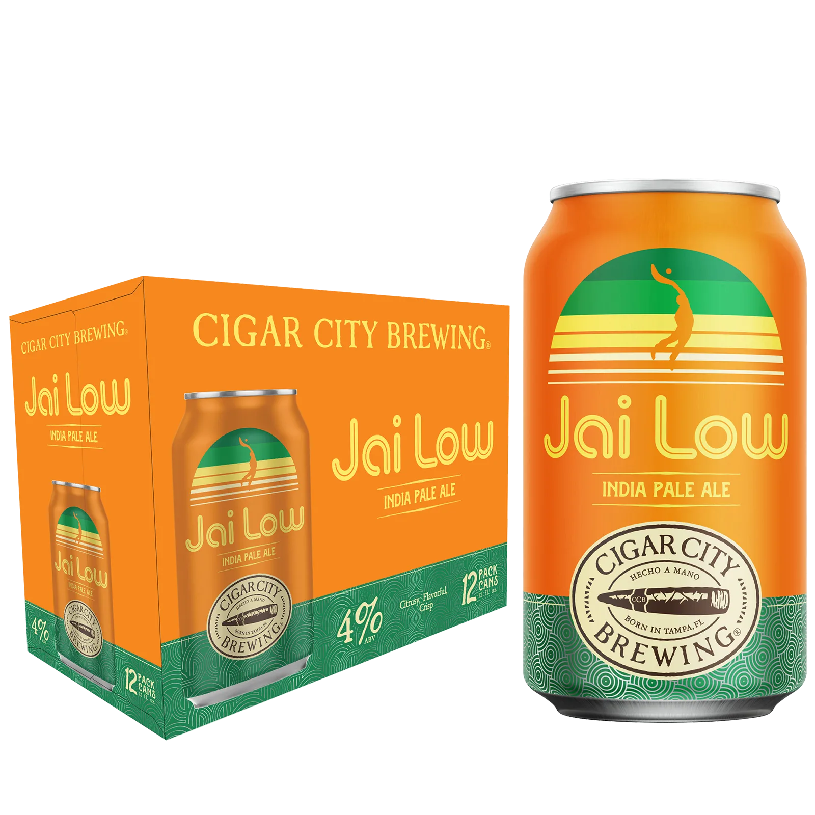 Jai Low IPA 12pk can 4% ABV 120 cal