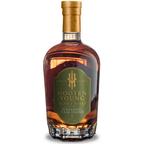 Hooten Young 6 Year Old Zinfandel Cask Finished American Whiskey 750Ml