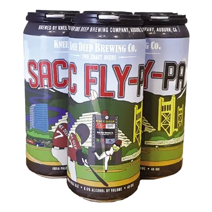 Knee Deep Sac Fly-PA IPA (4PKC