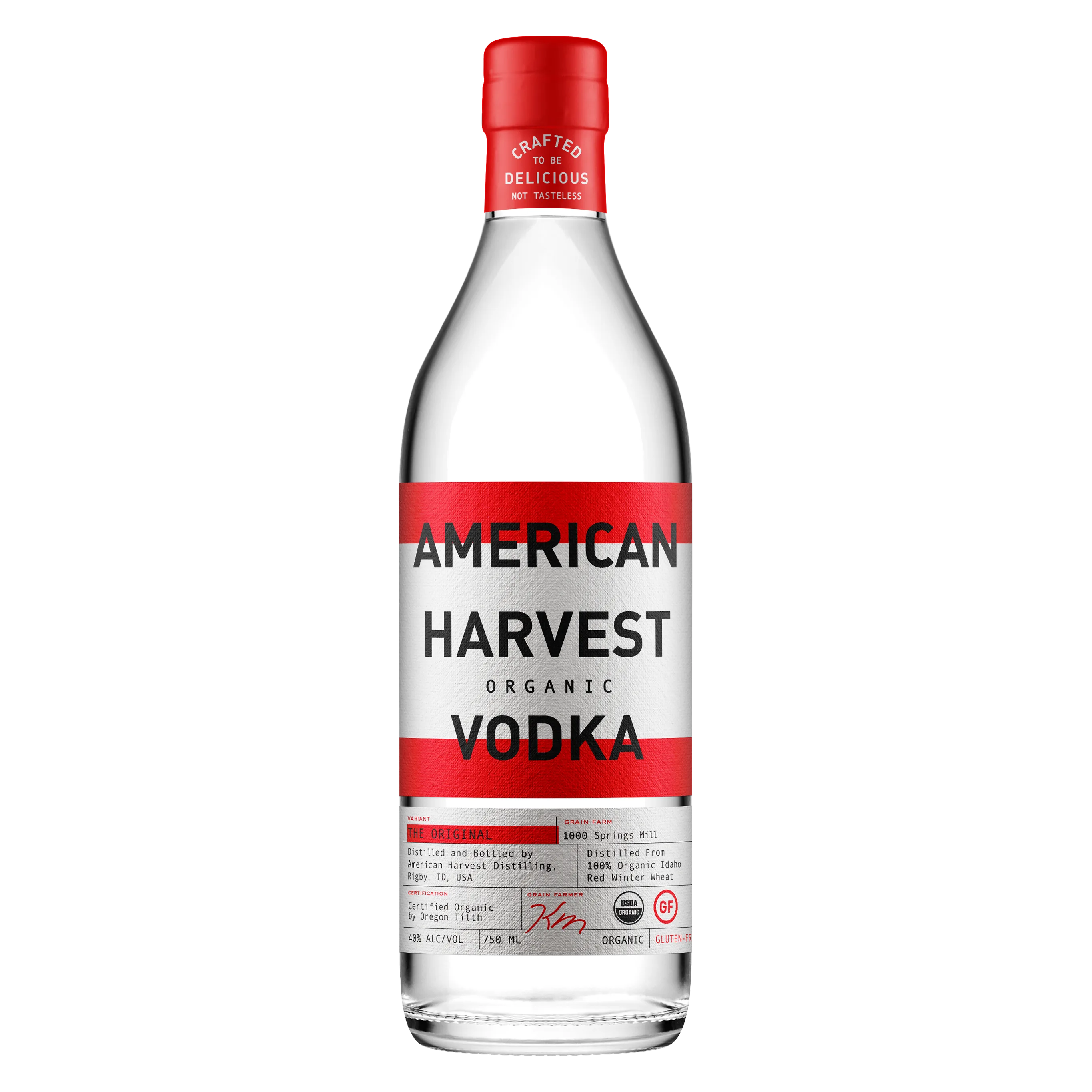 American Harvest Red Organic Vodka