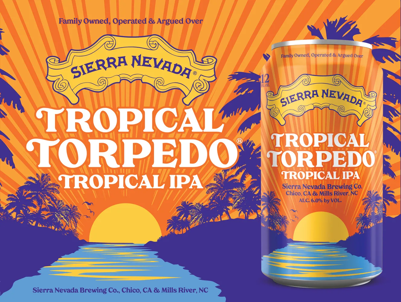 Sierra Nevada Brewing Tropical Torpedo IPA 12pk Can