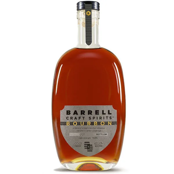 Barrell Bourbon Gray Label Cask Strength Bourbon Whiskey 750Ml
