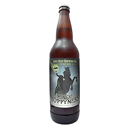 Knee Deep Midnight Hoppyness Black Rye IPA (22 OZ BTL