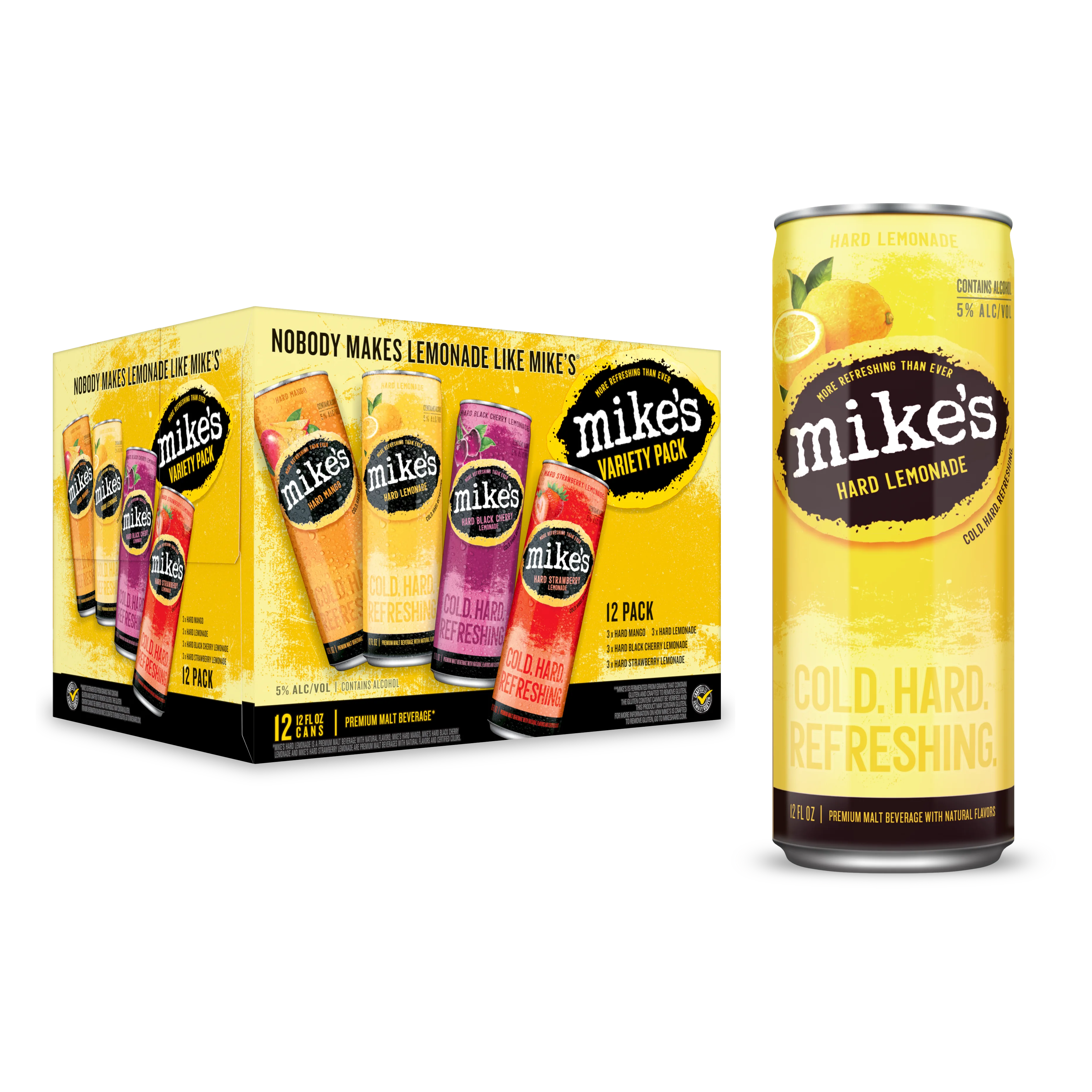 Mike's Hard Variety 12pk 12oz Can 5.0% ABV