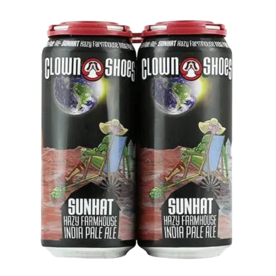 Clown Shoes Sunhat Hazy Farmhouse IPA (4PKC