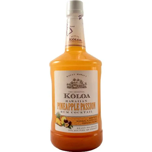 Koloa Hawaiian Pineapple Passion Rum Cocktail 1.75L
