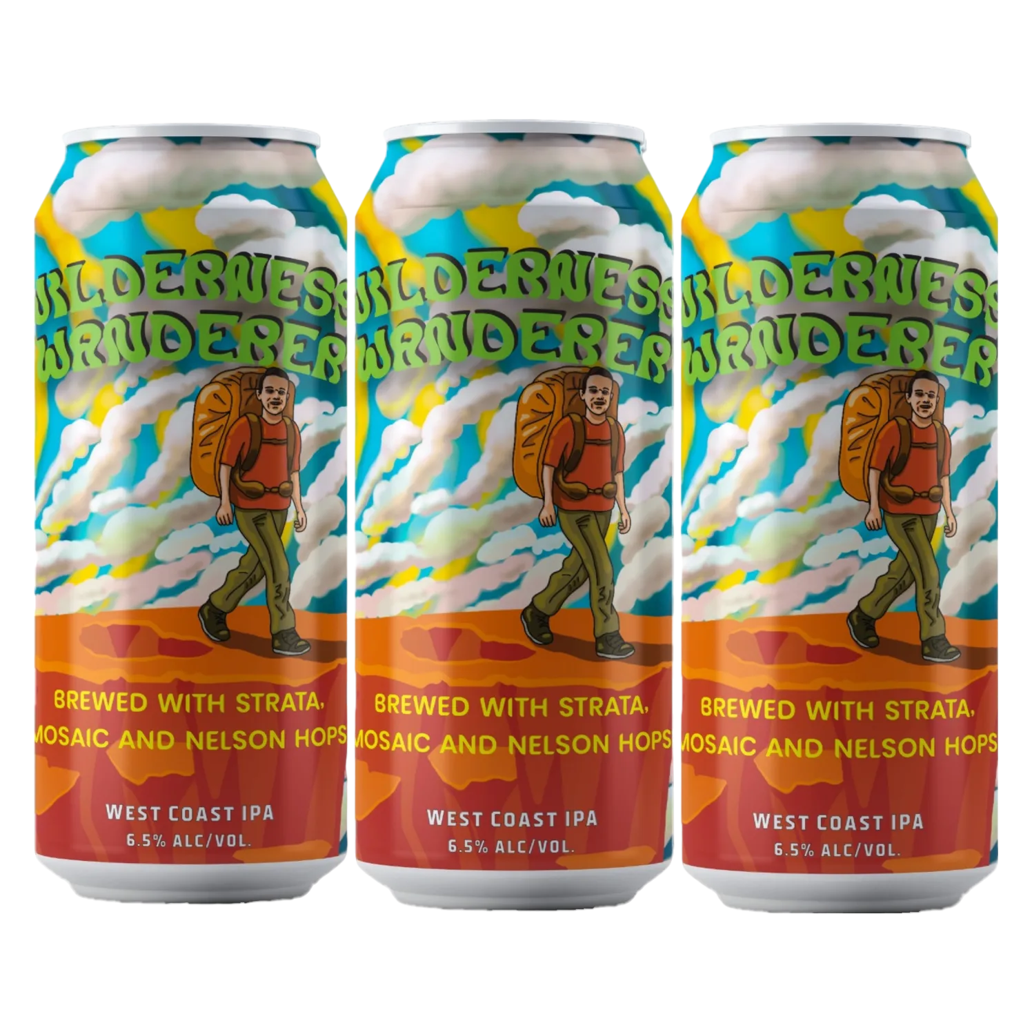 Wilderness Wanderer IPA 6pk 16oz Can
